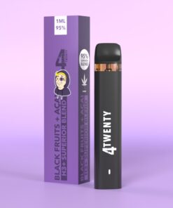 4Twenty H3+ Superior Blend Vape – Schwarze Früchte + Acai 1 ml