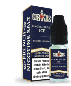 Blackcurrant Ice Nikotinsalz Liquid Authentic CirKus
