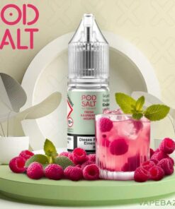 Pod Salt X Nikotinsalz-Liquid – Frischer Himbeer-Mojito