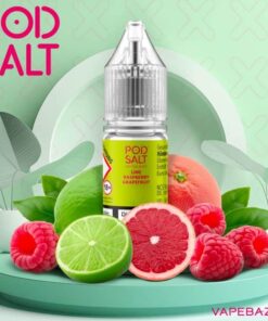 Pod Salt X Nikotinsalz Liquid – Limette Himbeere Grapefruit