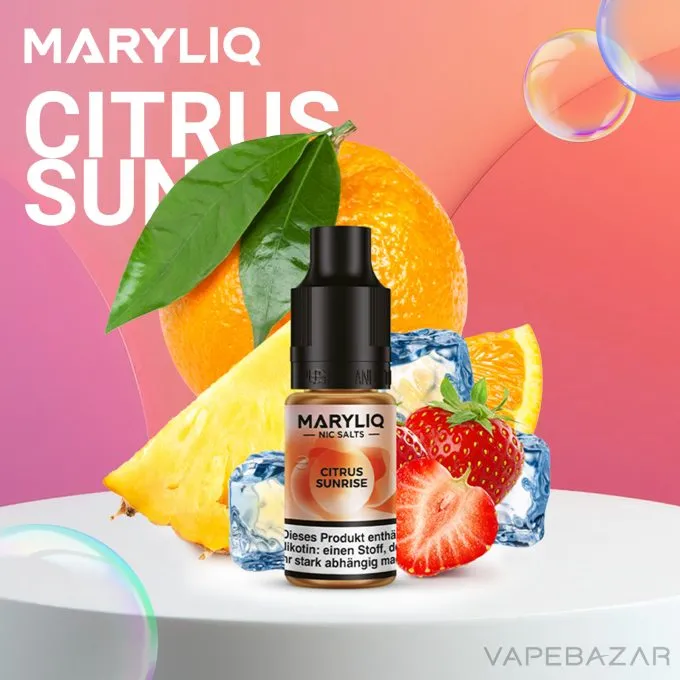 MARYLIQ von Lost Mary – Nic Salt – Citrus Sunrise