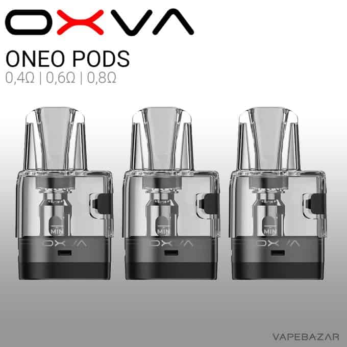OXVA Oneo Leerpods (3er Pack) – 0,4Ω | 0,6Ω | 0,8Ω