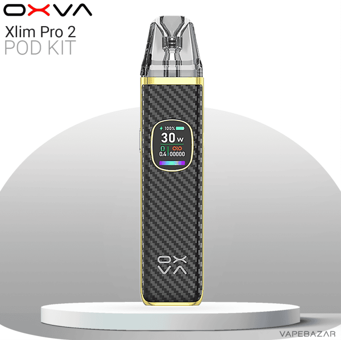OXVA Xlim Pro 2 Pod Kit – Schwarzer Kohlenstoff