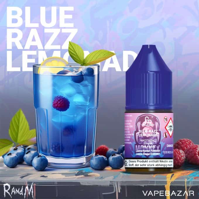 RandM Tornado Liquid – Blue Razz Limonade