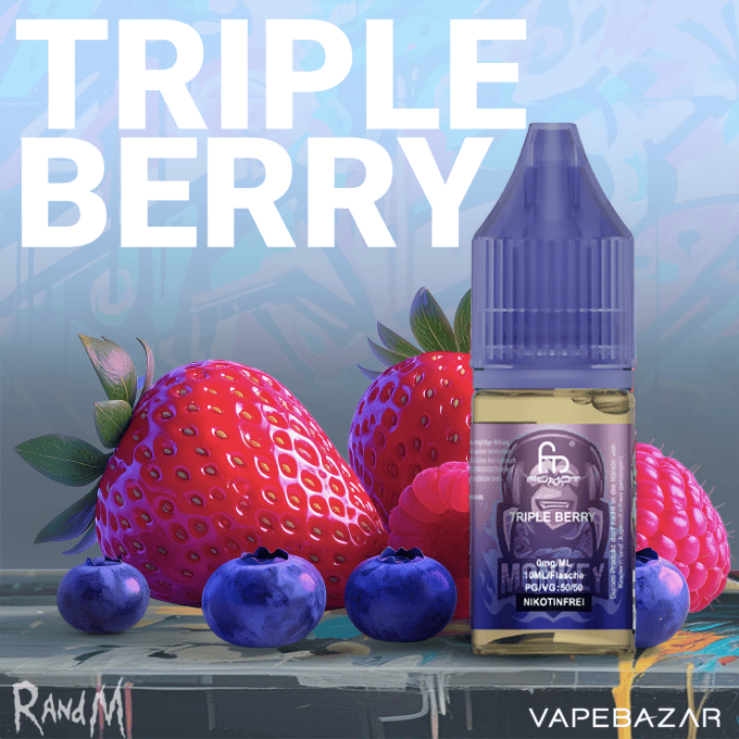 RandM Tornado Liquid – Triple Berry – Nikotinfrei