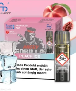 RandM Tornado Pods – Peach Ice (2er Pack)