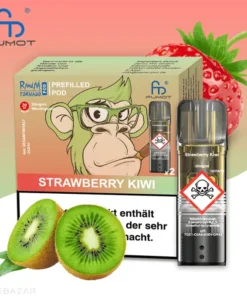 RandM Tornado Pods – Erdbeer-Kiwi (2er Pack)