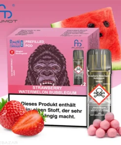 RandM Tornado Pods – Wassermeloneneis (2er Pack)