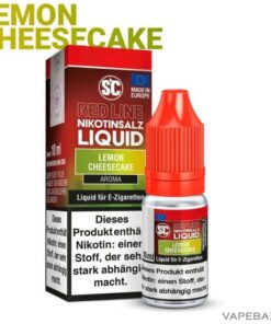 SC Red Line Nikotinsalz Liquid – Lemon Cheesecake