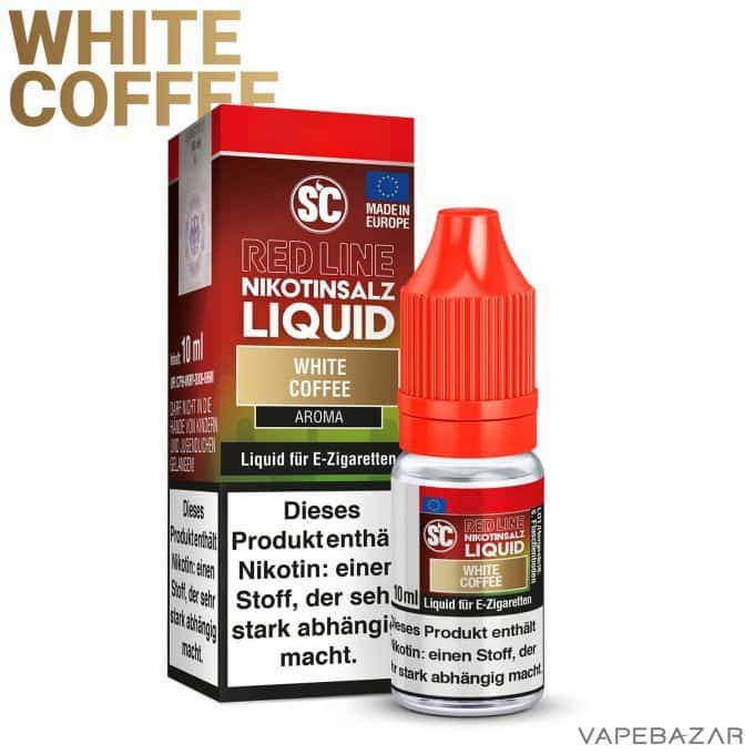 SC Red Line Nikotinsalz Liquid – White Coffee