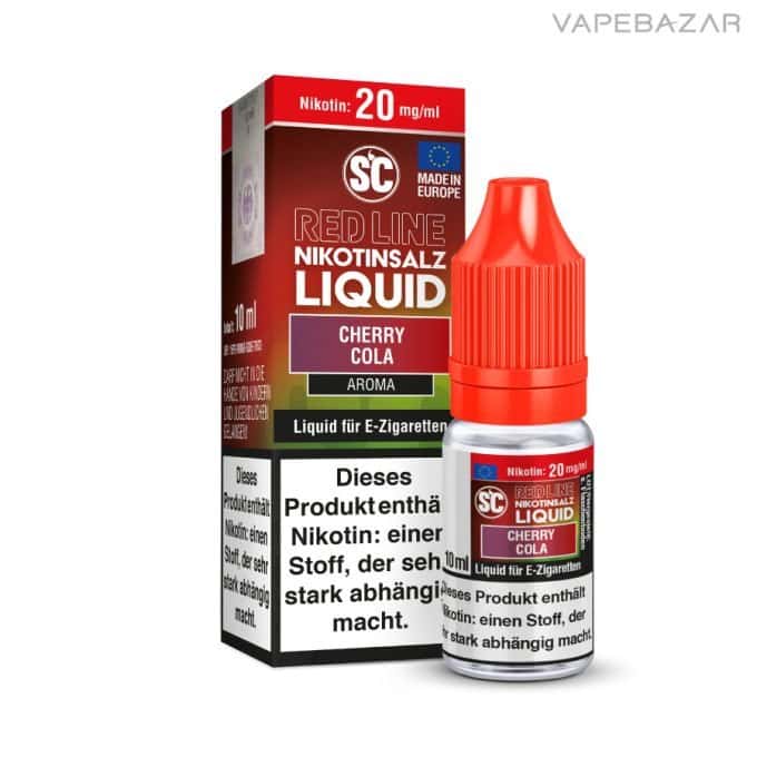 SC Red Line Nikotinsalz Liquid – Cherry Cola