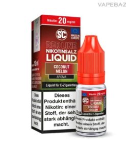 SC Red Line Nikotinsalz Liquid – Kokosnussmelone