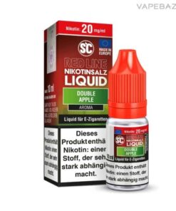 SC Red Line Nikotinsalz Liquid – Doppelapfel