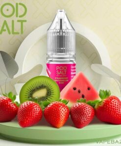 Pod Salt X Nikotinsalz Liquid – Erdbeere Wassermelone Kiwi