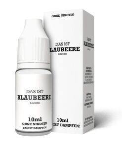 Blaubeere Liquid Das ist Dampfen