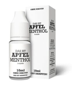 Apfel Menthol Liquid Das ist Dampfen