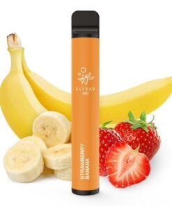 Elfbar 600 - Einweg E-Zigarette - Strawberry Banana 2% Nikotin