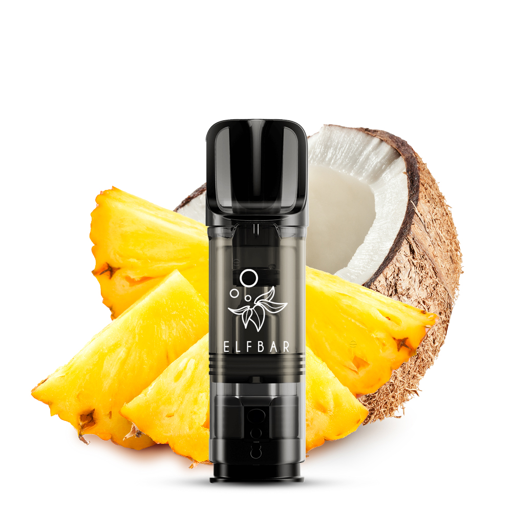 Elfbar Elfa - POD - Pineapple Coconut 2% Nikotin 600 Züge (2 Pods)
