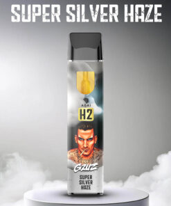 Gzuz H2 Superior Blend Vape - Super Silver Haze 1ml
