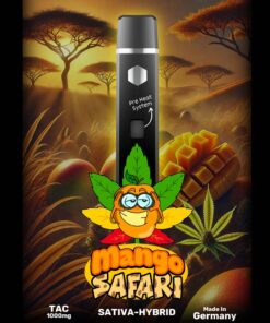 Happys Amsterdam TAC Vape - Mango Safari 1ml