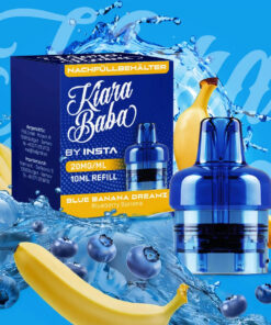 Kiara Baba 10K Pod - Blue Banana Dreamz 10ml