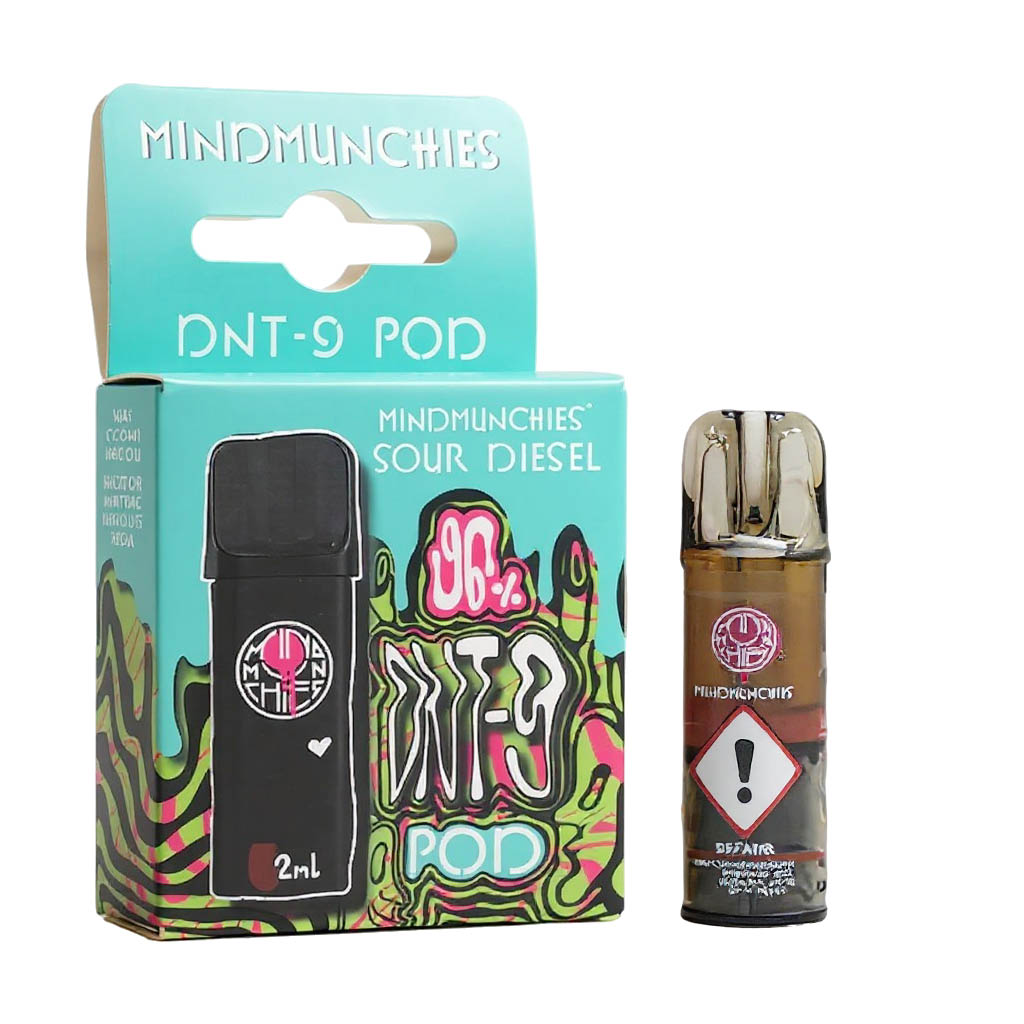 Mind Munchies - DNT-9 Vape Pod Sour Diesel 2ml