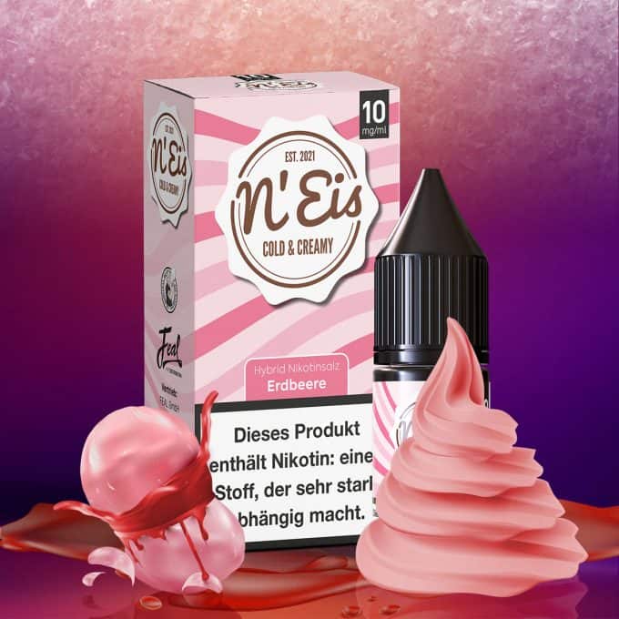 n’EIS Hybrid Nikotinsalz Liquid – Erdbeere