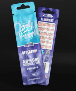 Canntropy 95% CBD Vape Einweg E-Zigarette - Candy Cane Kush - 1ml