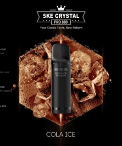 SKE Crystal Pro 800 Pod – Cola Ice 2 % Nikotin (2er-Pack)