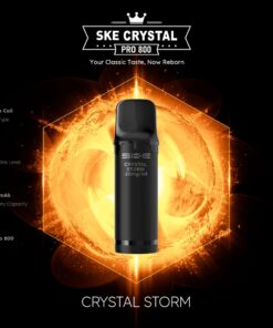 SKE Crystal Pro 800 Pod – Crystal Storm 2 % Nikotin (2er-Pack)