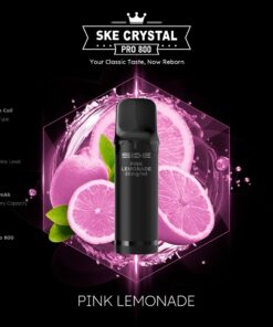 SKE Crystal Pro 800 Pod – Pink Lemonade 2 % Nikotin (2er-Pack)