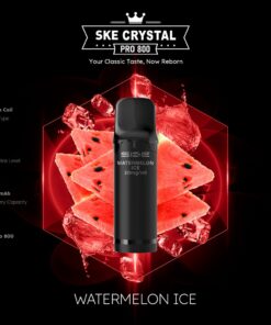 SKE Crystal Pro 800 Pod - Watermelon Ice 2% Nikotin (2er Pack)