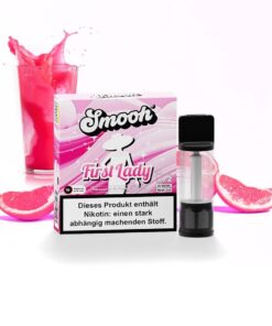 Smooh - POD - First Lady 2% Nikotin 600 Züge (2 Pods)