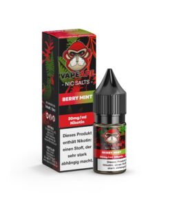 VapeApe - Berry Mint Nikotinsalz-Liquid 10ml | 20mg/ml