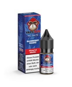 VapeApe - Blueberry Magic Nikotinsalz-Liquid 10ml | 20mg/ml